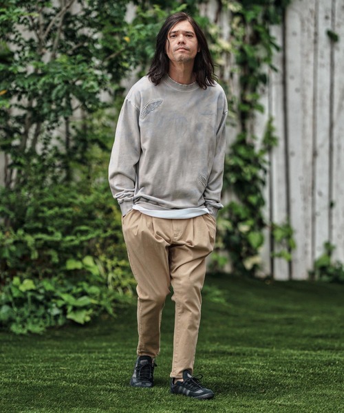 CAMBIO(カンビオ)の「mp13789- Stretch Twill Unique Three Dimensional Pants イージーパンツ(その他パンツ・メンズ・ブラック/キナリ/サンドベージュ・S/M/L)」の7枚目の写真