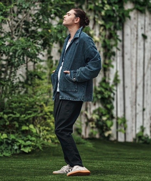 CAMBIO(カンビオ)の「mp13789- Stretch Twill Unique Three Dimensional Pants イージーパンツ(その他パンツ・メンズ・ブラック/キナリ/サンドベージュ・S/M/L)」の19枚目の写真