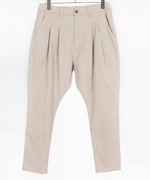 CAMBIO(カンビオ)の「mp13789- Stretch Twill Unique Three Dimensional Pants イージーパンツ(その他パンツ・メンズ・ブラック/キナリ/サンドベージュ・S/M/L)」の20枚目の写真