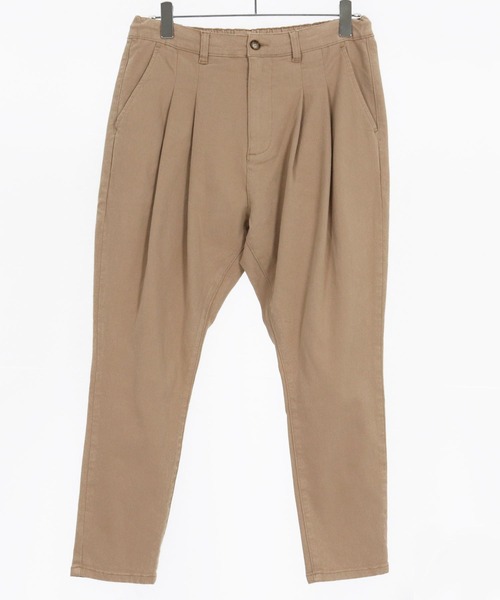 CAMBIO(カンビオ)の「mp13789- Stretch Twill Unique Three Dimensional Pants イージーパンツ(その他パンツ・メンズ・ブラック/キナリ/サンドベージュ・S/M/L)」の21枚目の写真