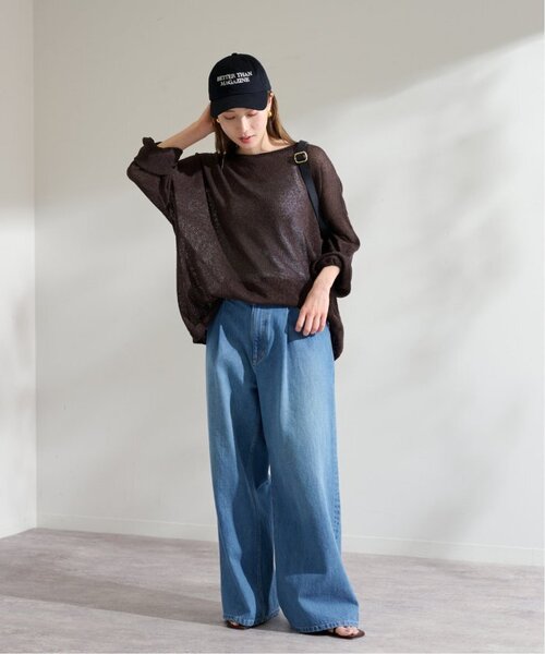 てぃーたんフレームワークウォッシャブルニュアンスワイドプルオーバー FRAMeWORK（フレームワーク）の「≪追加≫ウォッシャブル