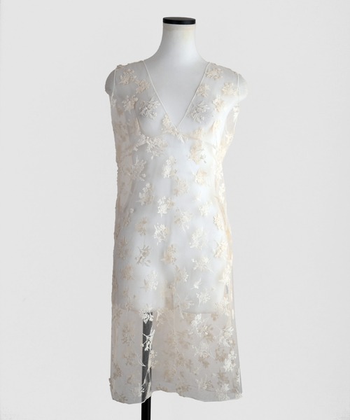 Marient（マリエント）の「レースシアーノースリOP（ワンピース・レディース・クリーム・FREE）」の5枚目の写真