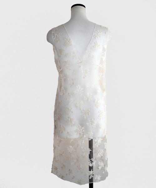 Marient（マリエント）の「レースシアーノースリOP（ワンピース・レディース・クリーム・FREE）」の3枚目の写真