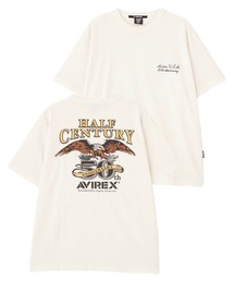 HALF-CENTURY ANNIVERSARY T-SHIRT / 50周年 半袖Tシャツ / AVIREX / アヴィレックス
