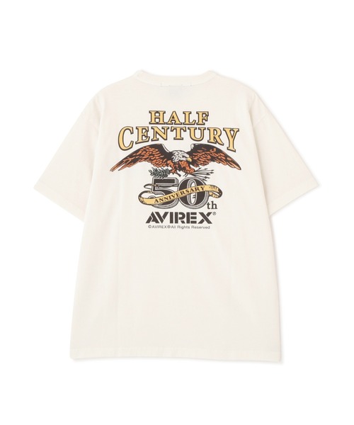 【AVIREX】50周年記念Tシャツ HALF CENTURY ANNIV. T-SHIRT/50周年記念Tシャツ（Tシャツ