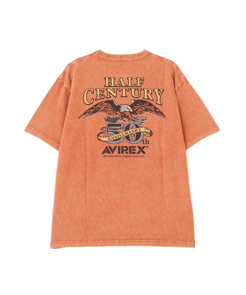 HALF-CENTURY ANNIVERSARY T-SHIRT / 50周年 半袖Tシャツ / AVIREX