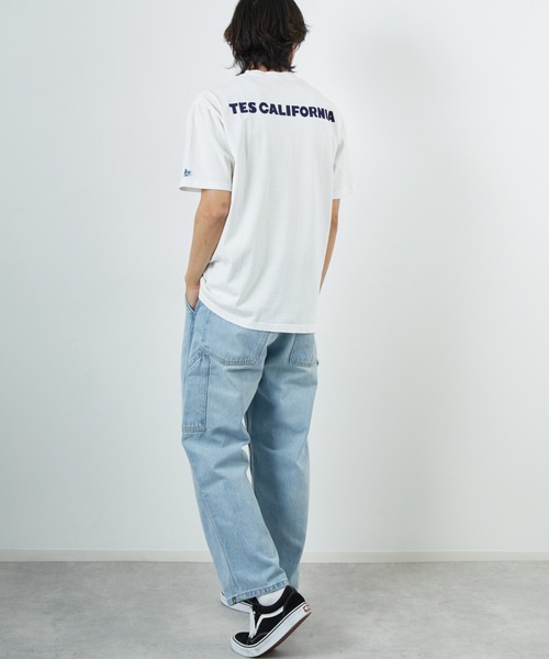 The Endless Summer（エンドレスサマー）の「[THE ENDLESS SUMMER/エンドレスサマー] 別注 TES CALIFORNIA バックプリントTシャツ（Tシャツ/カットソー・レディース・ブラック/ホワイト/ネイビー・M/L/XL/S）」の6枚目の写真