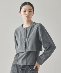 Curensology | Curensology(カレンソロジー)/＜&RC＞フェードコンビカーディガン(カーディガン/ボレロ)