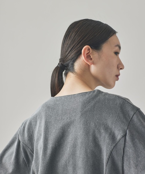 Curensology(カレンソロジー)の「Curensology(カレンソロジー)/<&RC>フェードコンビカーディガン(カーディガン/ボレロ・レディース・ベージュ/グレー・FREE)」の18枚目の写真