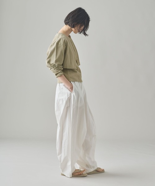 Curensology(カレンソロジー)の「Curensology(カレンソロジー)/<&RC>フェードコンビカーディガン(カーディガン/ボレロ・レディース・ベージュ/グレー・FREE)」の8枚目の写真