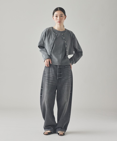 Curensology(カレンソロジー)の「Curensology(カレンソロジー)/<&RC>フェードコンビカーディガン(カーディガン/ボレロ・レディース・ベージュ/グレー・FREE)」の13枚目の写真