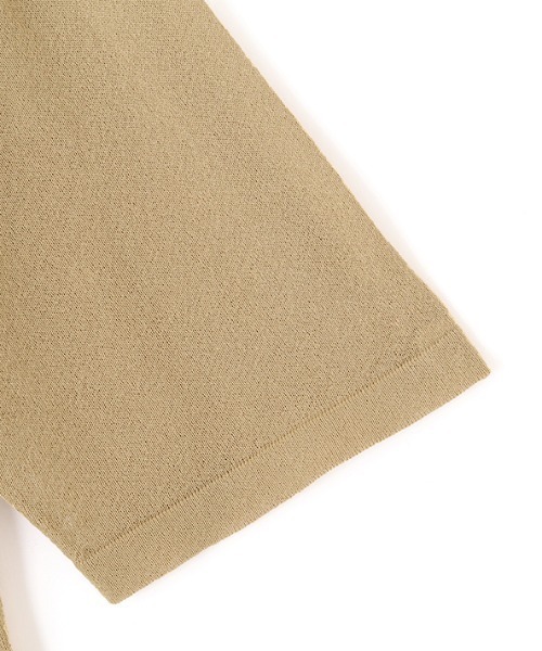etretokyo ハーフスリーブニットポロ ハーフスリーブニットポロ(F BEIGE): トップス │ ETRE TOKYO
