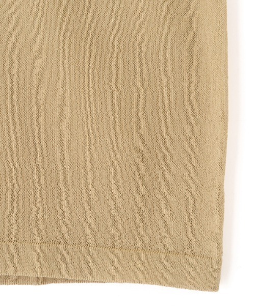 ETRE TOKYO(エトレトウキョウ)の「ハーフスリーブニットポロ(Tシャツ/カットソー・レディース・ベージュ/ネイビー・FREE)」の22枚目の写真