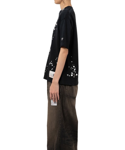 Maison MIHARA YASUHIRO（メゾンミハラヤスヒロ）の「Embellished Distressed T-Shirt（Tシャツ/カットソー・レディース・ブラック/ホワイト/グレー・38/36/40）」の13枚目の写真