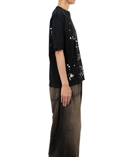 Maison MIHARA YASUHIRO（メゾンミハラヤスヒロ）の「Embellished Distressed T-Shirt（Tシャツ/カットソー・レディース・ブラック/ホワイト/グレー・38/36/40）」の15枚目の写真