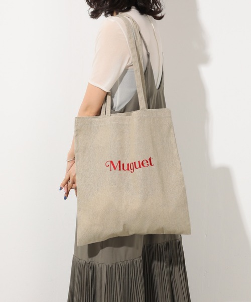 ★関税込み・送料無料★ バーバリー ロゴ刺繍バッグストラップ 刺繍BIG雑材トートバッグ（トートバッグ） | THE SHOP TK(Women