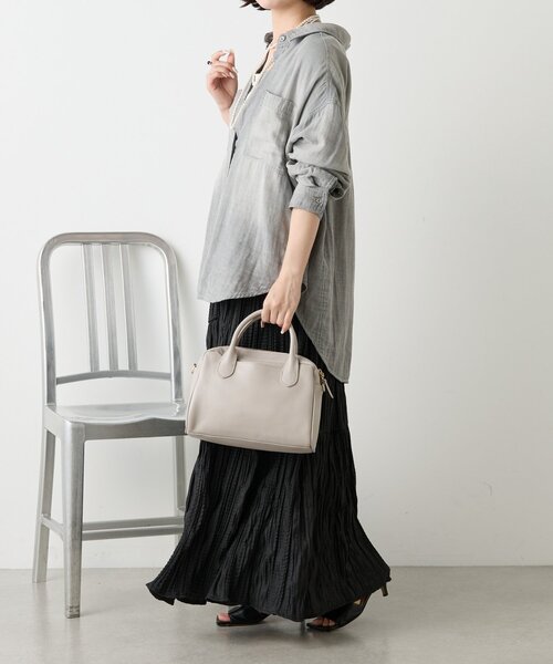 Jena espace merveilleux（ジェナ　エスパスメルヴェイユ）の「ガーゼデニムシャツ（シャツ/ブラウス・レディース・ブルー/グレー・FREE）」の8枚目の写真