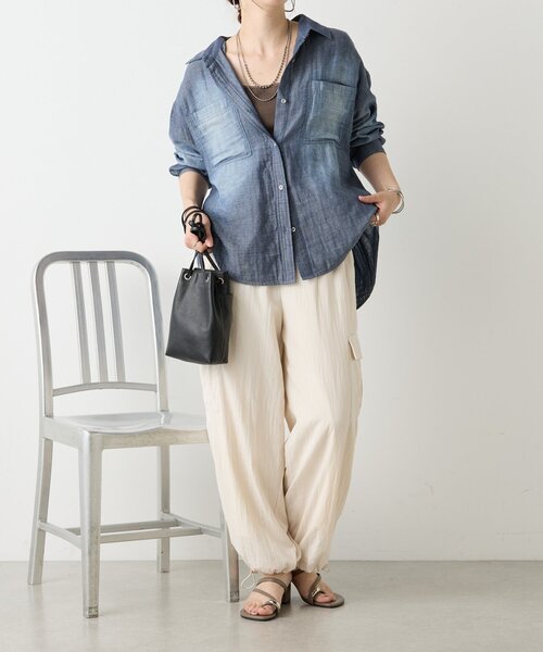 GALLARDA GALANTE - jena espace merveilleux デニムシャツ　新品 GALLARDA GALANTE - jena espace merveilleux デニムシャツ 新品