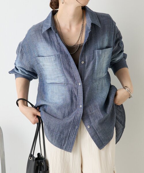 GALLARDA GALANTE - jena espace merveilleux デニムシャツ　新品 GALLARDA GALANTE - jena espace merveilleux デニムシャツ 新品