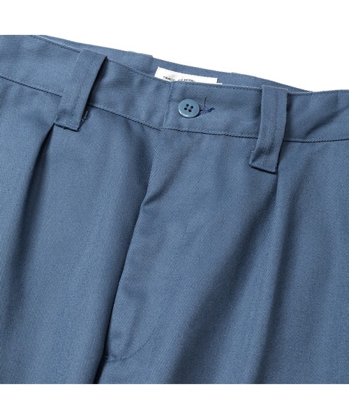 CALEE(キャリー)の「SIDE LINE TUCK TROUSERS(チノパンツ・メンズ・ブルーグレー/ブラック・LARGE/MEDIUM)」の8枚目の写真