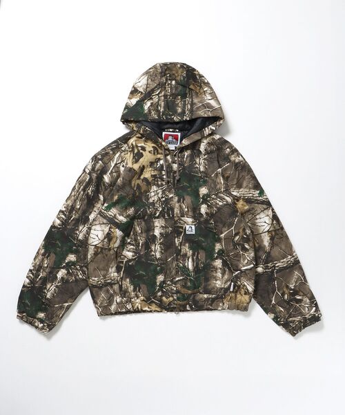 【中綿キルティング】BEN DAVIS ツイード ビーチクロス ワークジャケット 中綿キルティング】BEN DAVIS ツイード ビーチクロス ワーク