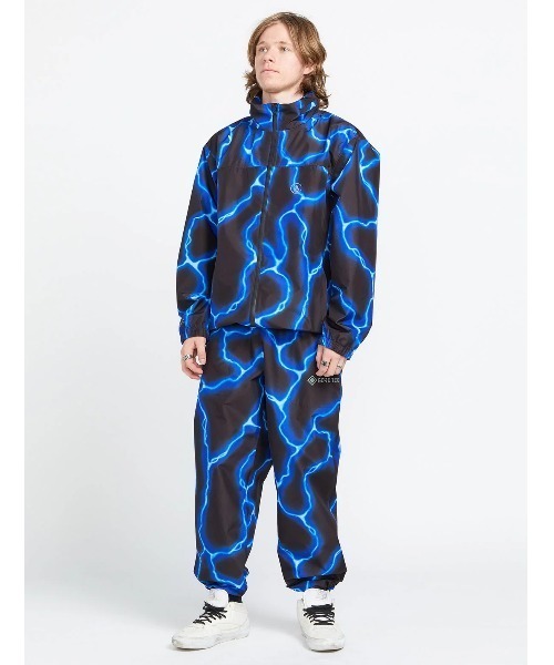 VOLCOM(ボルコム)の「【VOLCOM/ボルコム】 Featured Artist Travis Spinks Gore-Tex Elastic Waist Pants /ウエストゴム撥水総柄ゴアテックスナイロンパンツ(その他パンツ・メンズ・ブラック・LARGE/MEDIUM)」の7枚目の写真