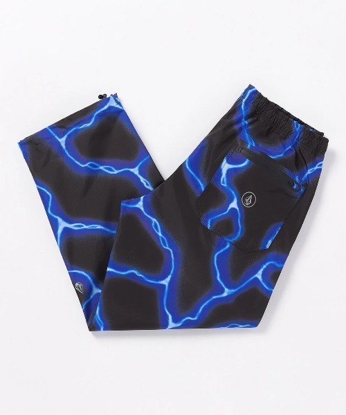 VOLCOM(ボルコム)の「【VOLCOM/ボルコム】 Featured Artist Travis Spinks Gore-Tex Elastic Waist Pants /ウエストゴム撥水総柄ゴアテックスナイロンパンツ(その他パンツ・メンズ・ブラック・LARGE/MEDIUM)」の3枚目の写真