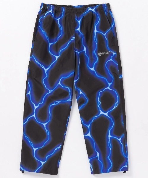 VOLCOM(ボルコム)の「【VOLCOM/ボルコム】 Featured Artist Travis Spinks Gore-Tex Elastic Waist Pants /ウエストゴム撥水総柄ゴアテックスナイロンパンツ(その他パンツ・メンズ・ブラック・LARGE/MEDIUM)」の4枚目の写真