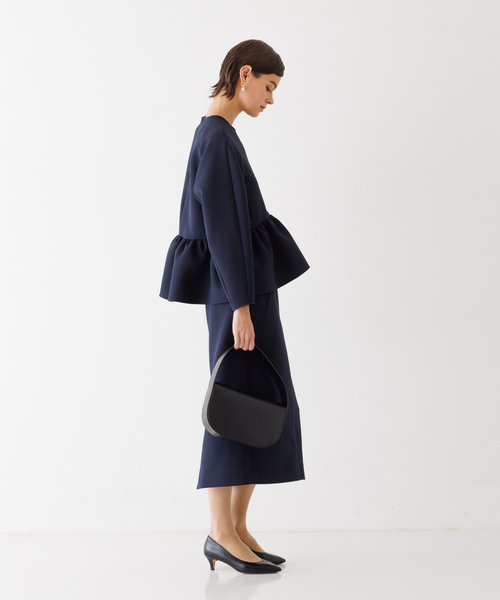 DESIGNWORKS(デザインワークス)の「ペプラムブラウス(シャツ/ブラウス・レディース・ネイビー/アイボリー・38)」の16枚目の写真