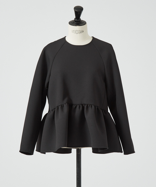 DESIGNWORKS(デザインワークス)の「ペプラムブラウス(シャツ/ブラウス・レディース・ネイビー/アイボリー・38)」の14枚目の写真