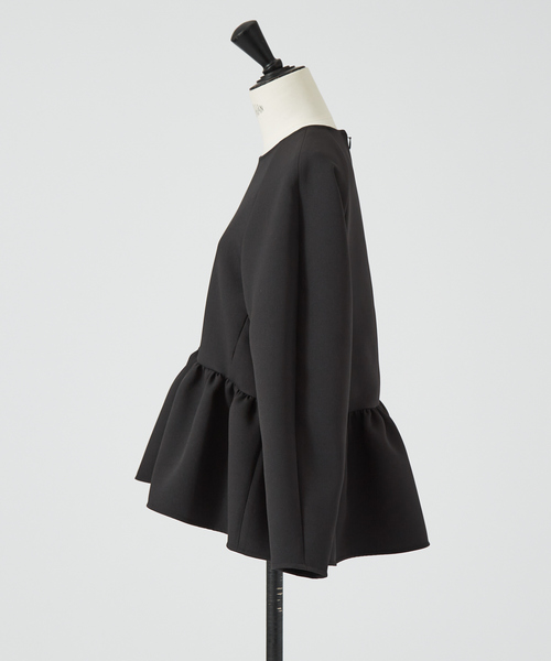 DESIGNWORKS(デザインワークス)の「ペプラムブラウス(シャツ/ブラウス・レディース・ネイビー/アイボリー・38)」の15枚目の写真