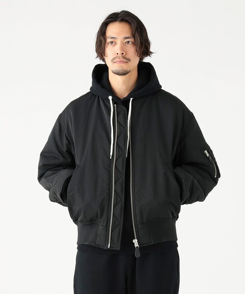 セール】撥水 ナイロン MA-1（ユニセックス）（MA-1）｜B:MING by