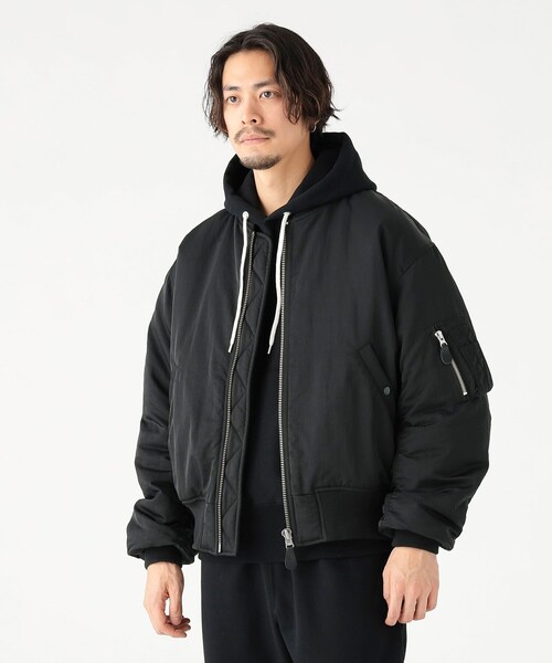 撥水 ナイロン MA-1（ブルゾン）｜B:MING by BEAMS（ビーミングバイ