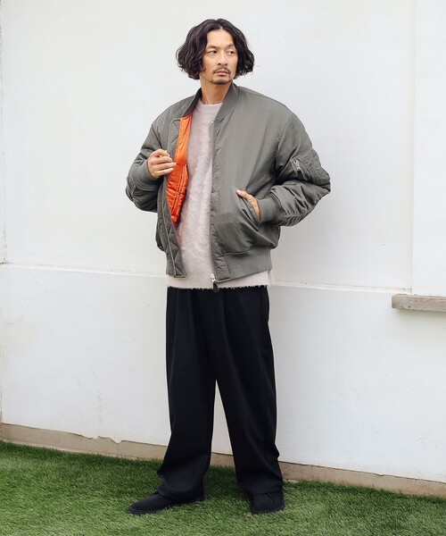 セール】撥水 ナイロン MA-1（ブルゾン）｜B:MING by BEAMS