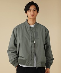 VERON（ヴァロン）の「コットンナイロン高密度ツイル Sorona(R)Dupont 中綿MA-1フライトジャケット（MA-1）」