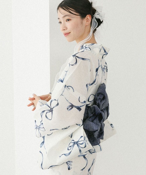 Heather アソート浴衣　3点セット セール】Heather アソート浴衣3点SET 570689（浴衣）｜Heather