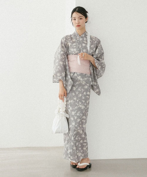 Heather（ヘザー）の「Heather アソート浴衣3点SET　570689（浴衣・レディース・ホワイト系その他/ベージュ系その他/ブルー系その他/グレー系その他・FREE）」の15枚目の写真