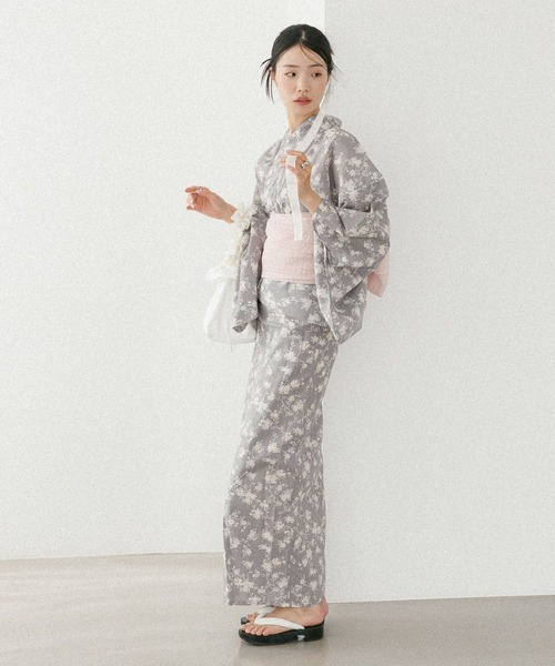 Heather（ヘザー）の「Heather アソート浴衣3点SET　570689（浴衣・レディース・ホワイト系その他/ベージュ系その他/ブルー系その他/グレー系その他・FREE）」の16枚目の写真