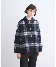 Traditional Weatherwear（トラディショナルウェザーウェア）の「MALTON SHORT B/T RV（ステンカラーコート）」