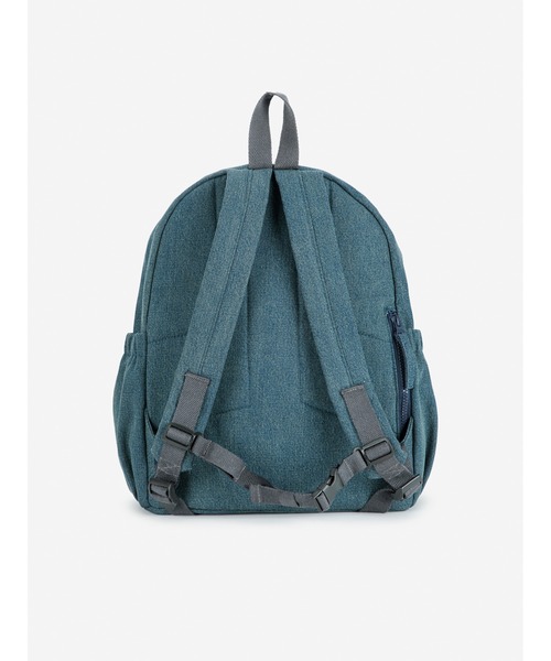 BOBO CHOSES（ボボショーズ）の「Go Bobo denim school bag（バックパック/リュック・キッズ・ブルー・ONE SIZE）」の4枚目の写真