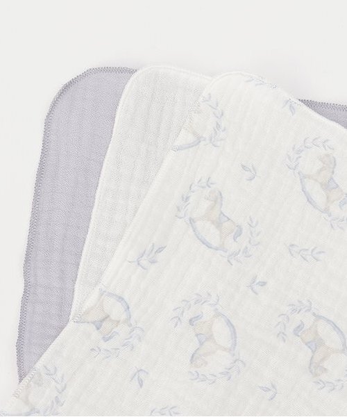 petit main(プティマイン)の「ガーゼ小3P(その他ベビー用品・キッズ・ライトブルー/ピンク/ベージュ/ラベンダー・F)」の8枚目の写真