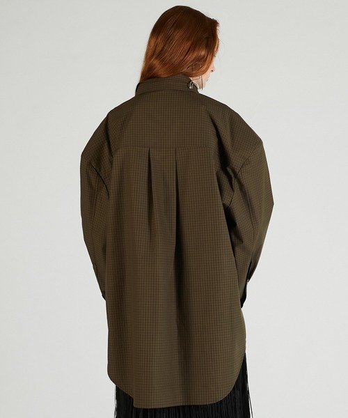 ダブルカラーパワショルオーバーシャツ / Double Collar Power Shirt