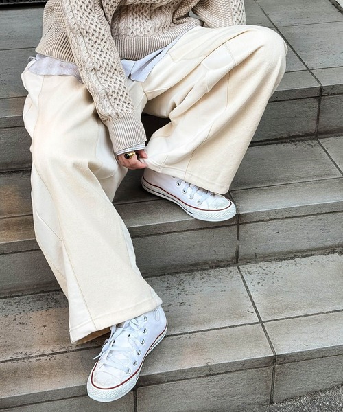 MODE NORM CORE】デニムパッチワークパンツ（デニムパンツ）｜niko and