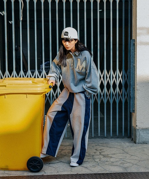 MODE NORM CORE】デニムパッチワークパンツ（デニムパンツ）｜niko and