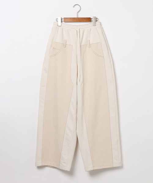 MODE NORM CORE】デニムパッチワークパンツ（デニムパンツ）｜niko and