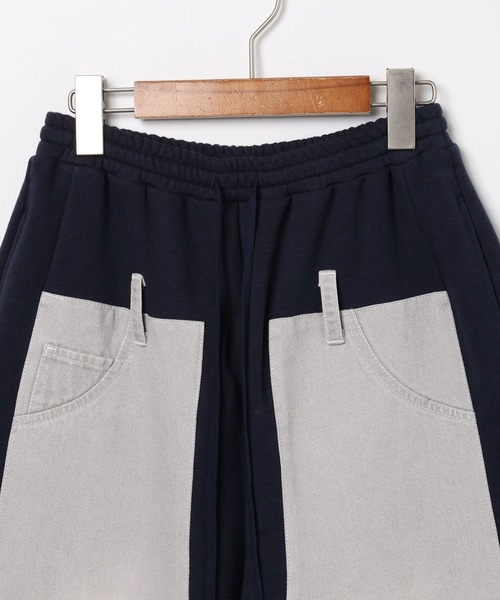 MODE NORM CORE】デニムパッチワークパンツ（デニムパンツ）｜niko and