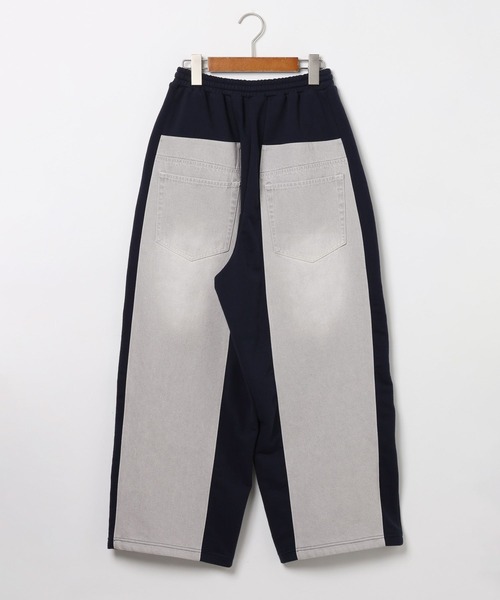 MODE NORM CORE】デニムパッチワークパンツ（デニムパンツ）｜niko and
