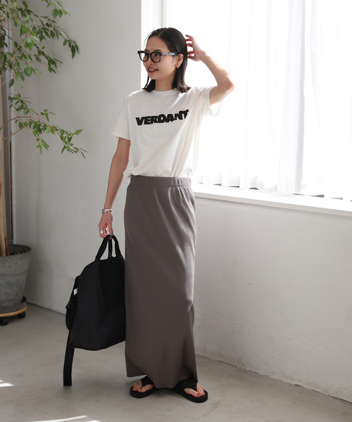 JOURNAL STANDARD（ジャーナルスタンダード）の「《WEB限定追加3》ハリヌキテレコロングスカート（スカート・レディース・チャコールグレー/ブラック・FREE）」の21枚目の写真