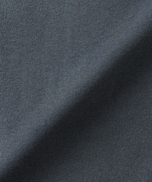 無印良品（ムジルシリョウヒン）の「紳士　洗えるミラノリブ編みフルジップカーディガン（カーディガン/ボレロ・メンズ・ダークグレー/ブルー系/ブラック・S/M/L/XL）」の9枚目の写真