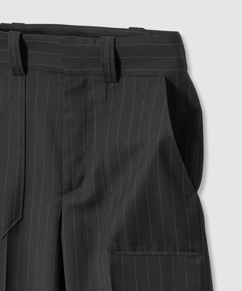 allureville(アルアバイル)の「トリアセサイロシアーワイドパンツ(その他パンツ・レディース・ネイビー/グレー系その他/ダークネイビー・1/2)」の14枚目の写真